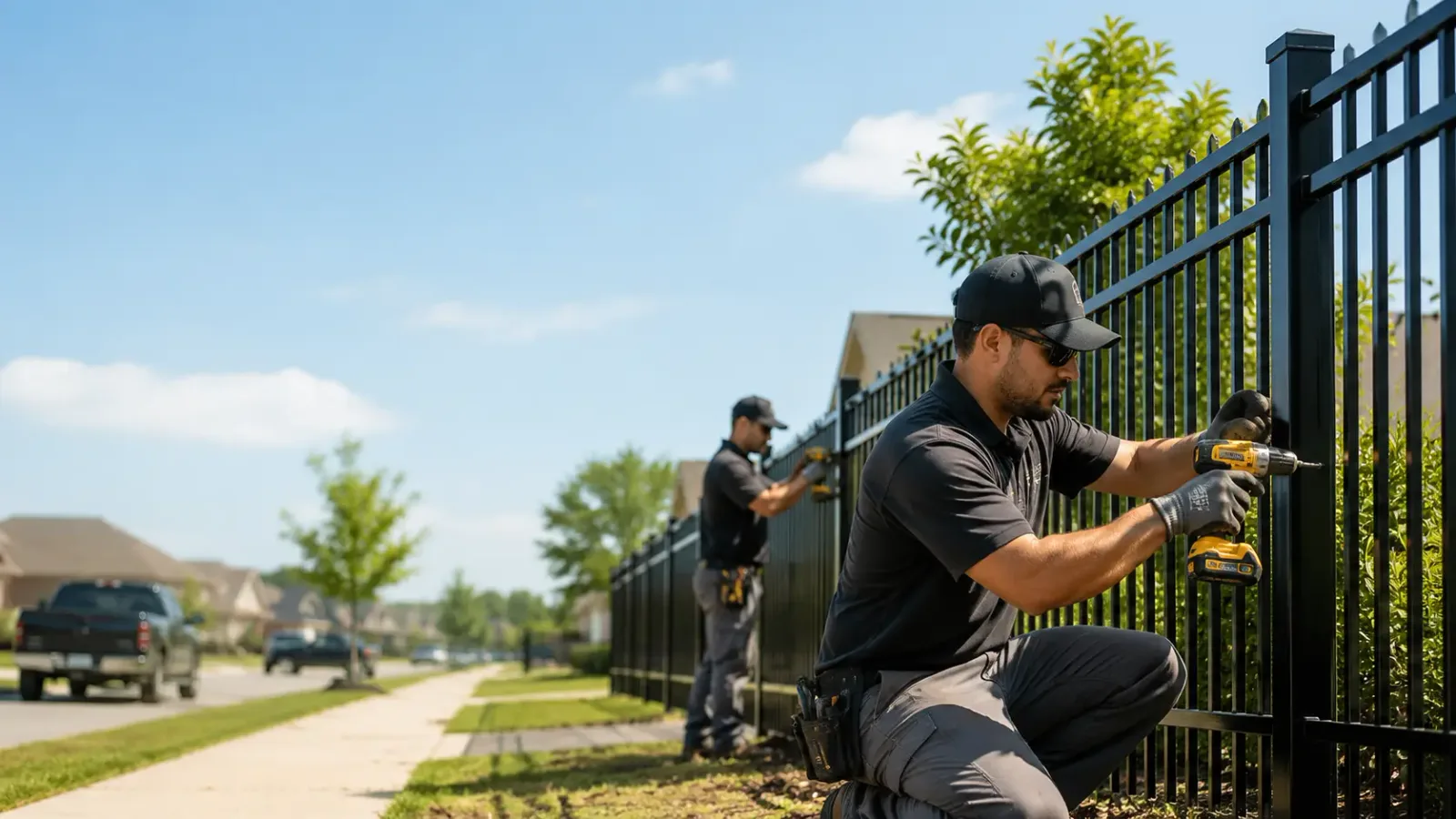 Metal Fence Installation in Texhoma, OK